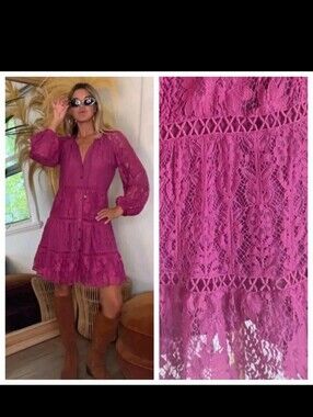 Nine Lives Bazaar Eleanor Lace Dress